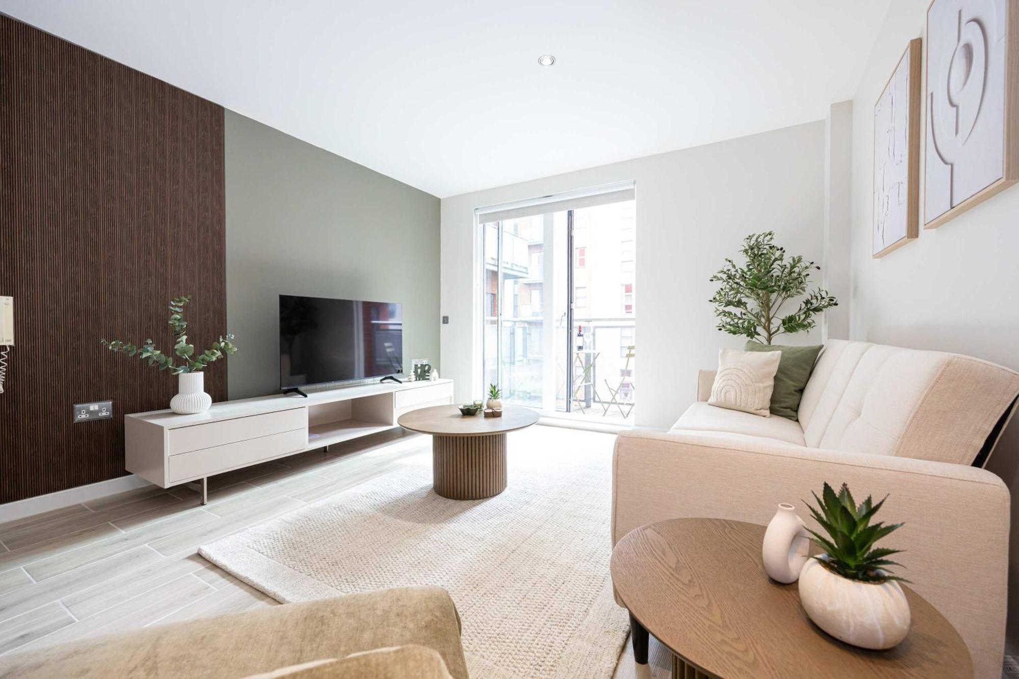 2 Bed Flat Free Parking By Superhost